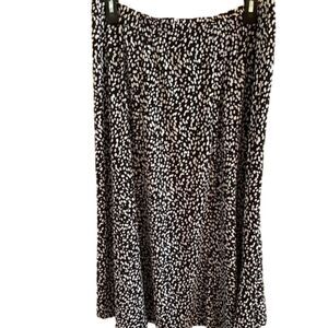 VOIR collection black & white skirt size L